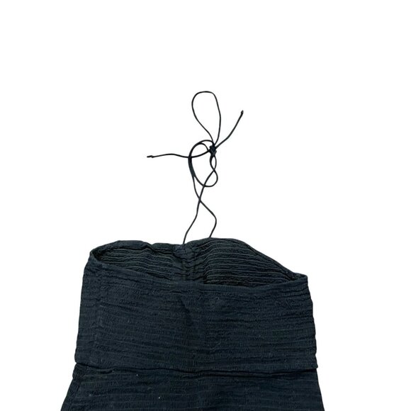 Intimately Free People Beachy Babydoll Mini Dress M‎ Smocked Ruched Ruffled Boho - Picture 5 of 8